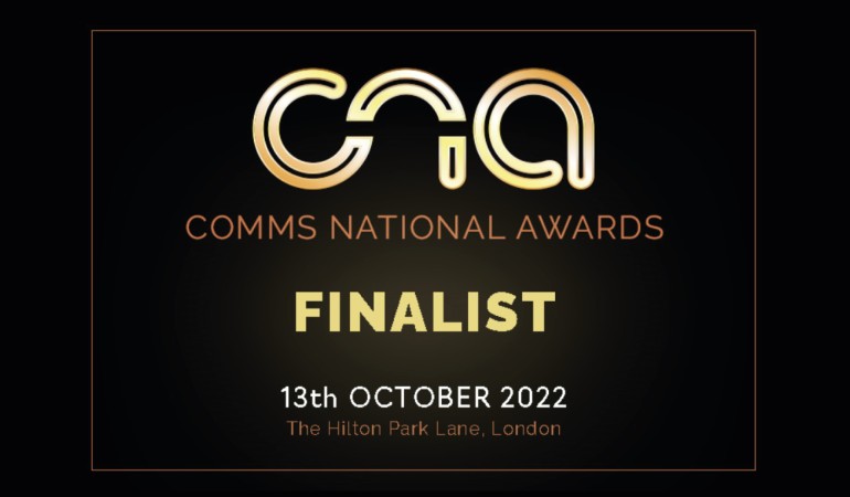 Voiceflex named finalist at Comms National Awards 2022 image