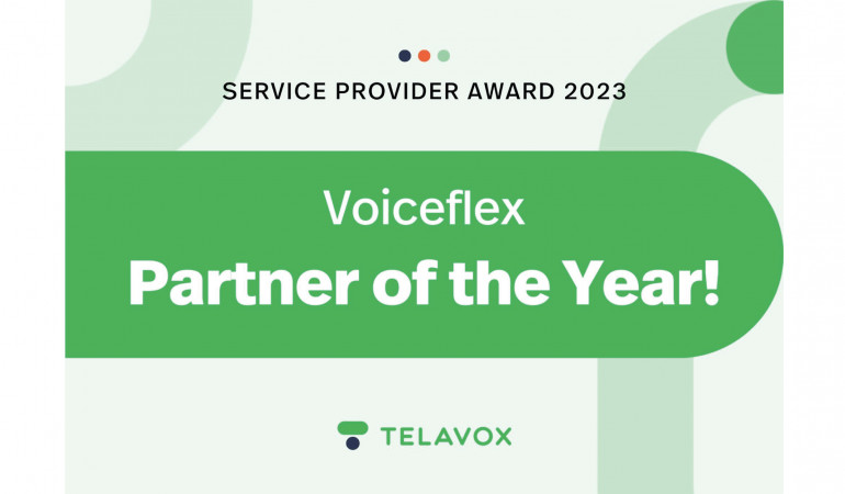 Voiceflex - Telavox Partner of the Year image