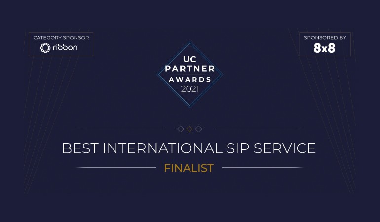 Voiceflex named finalist as Best International SIP Service - Global image