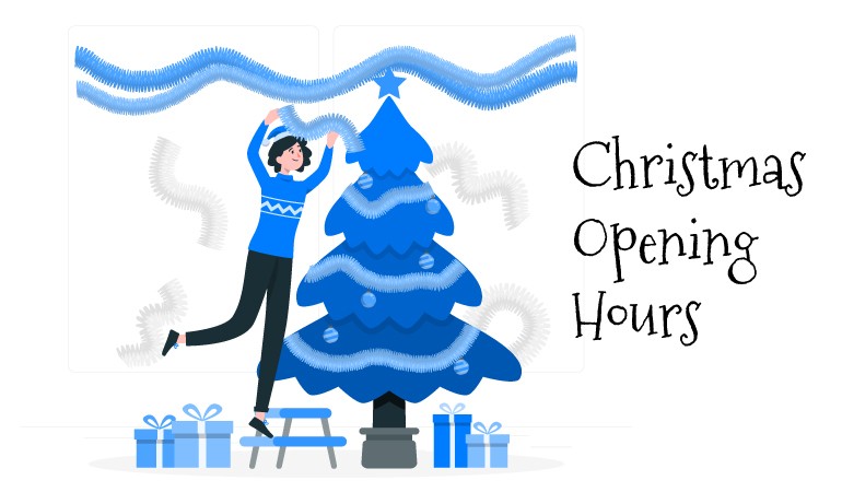 Christmas Opening Hours image